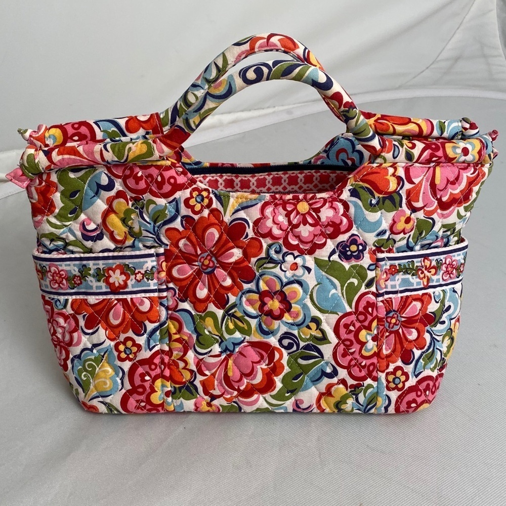 Vera Bradley Hope Garden Gabby multicolor dual handle tote bag